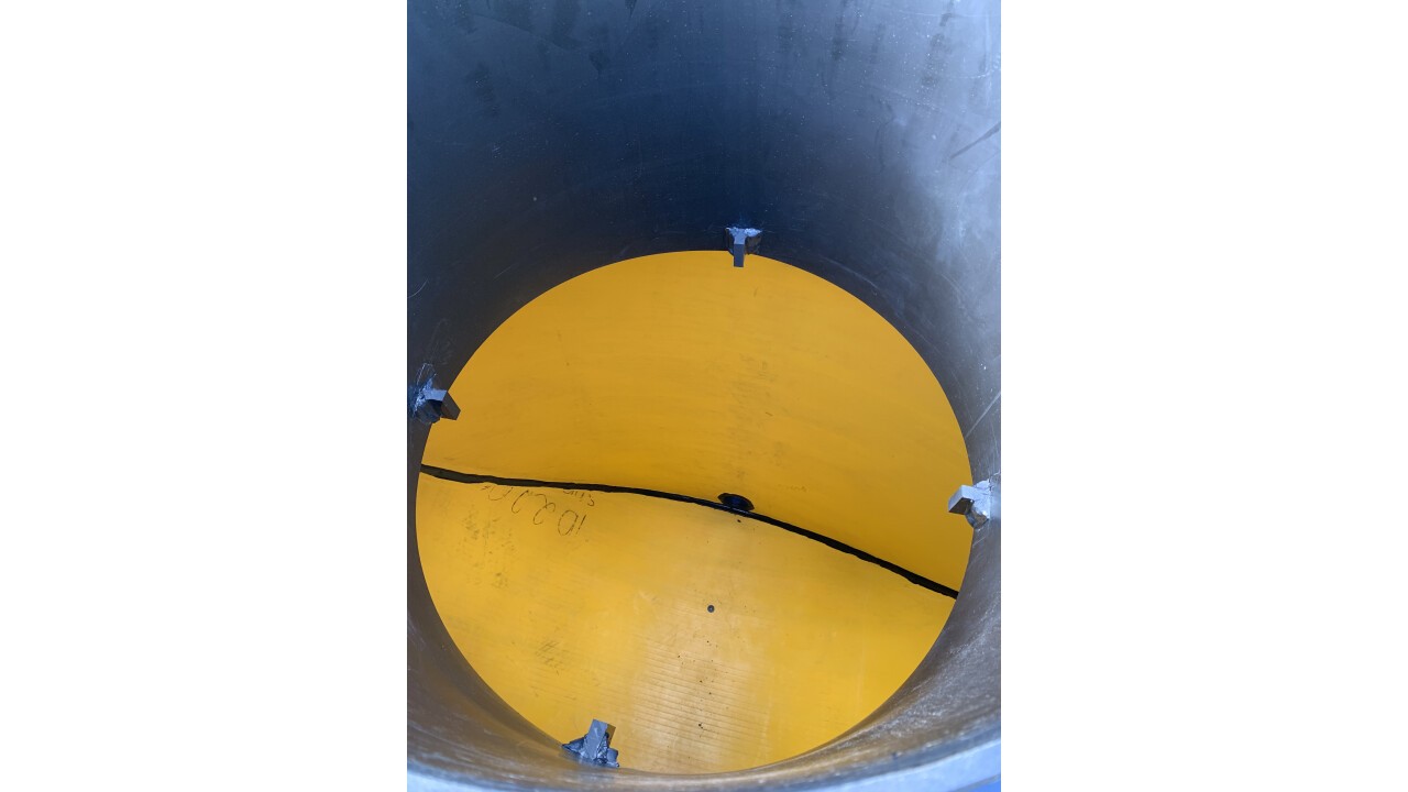 Innenansicht Tank