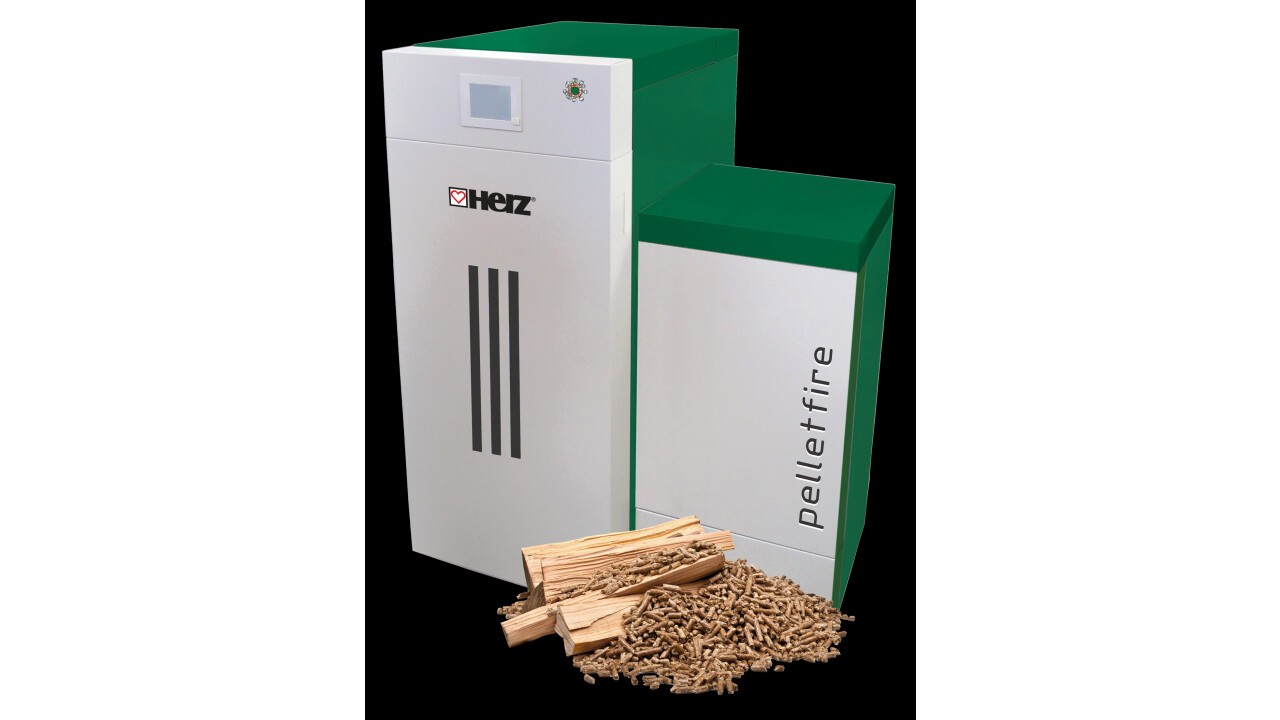 Kombi Heizkessel für Stückholz und Pellets