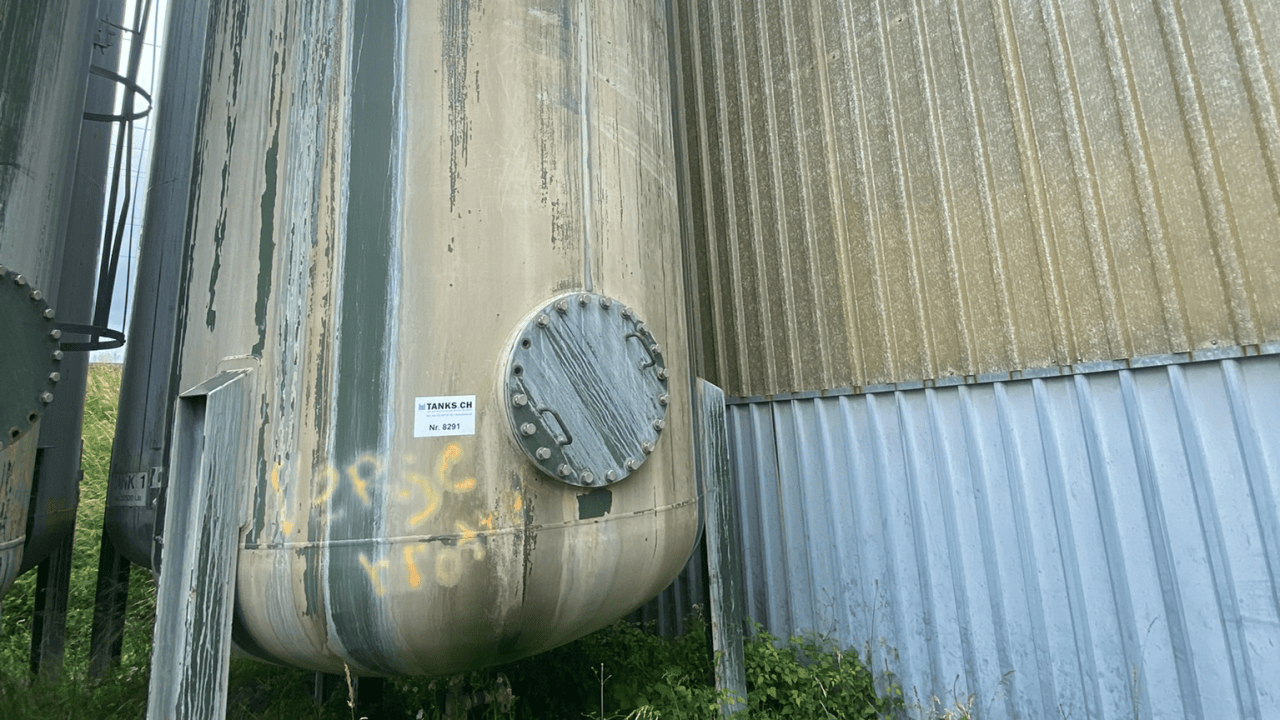 Stahltank, ca. 30 000 Liter